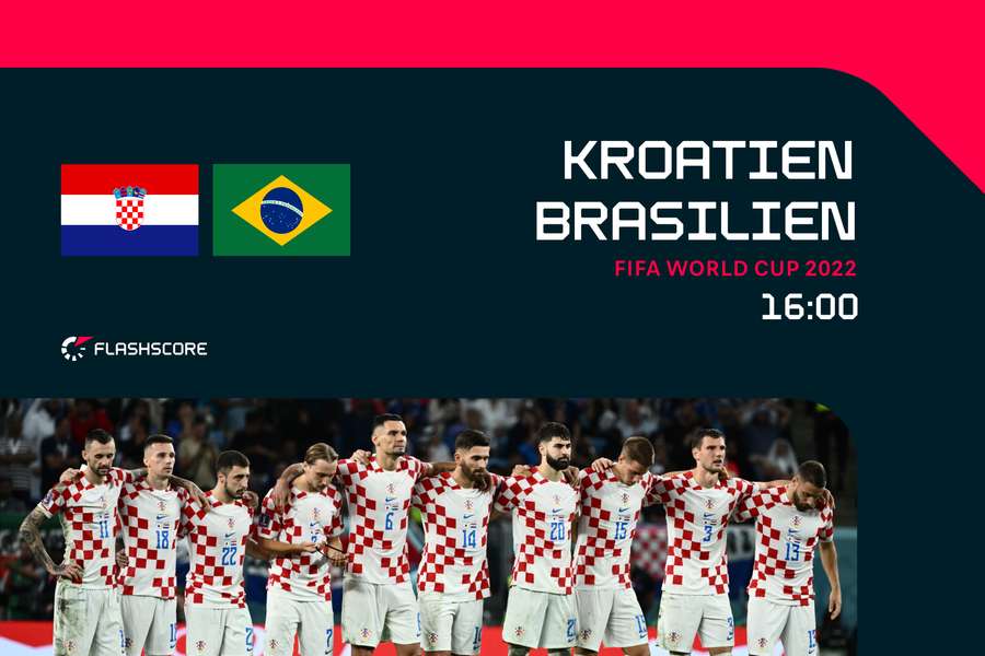 Der venter en stor mundfuld for Kroatien, når de fredag møder Brasilien i kvartfinalen.