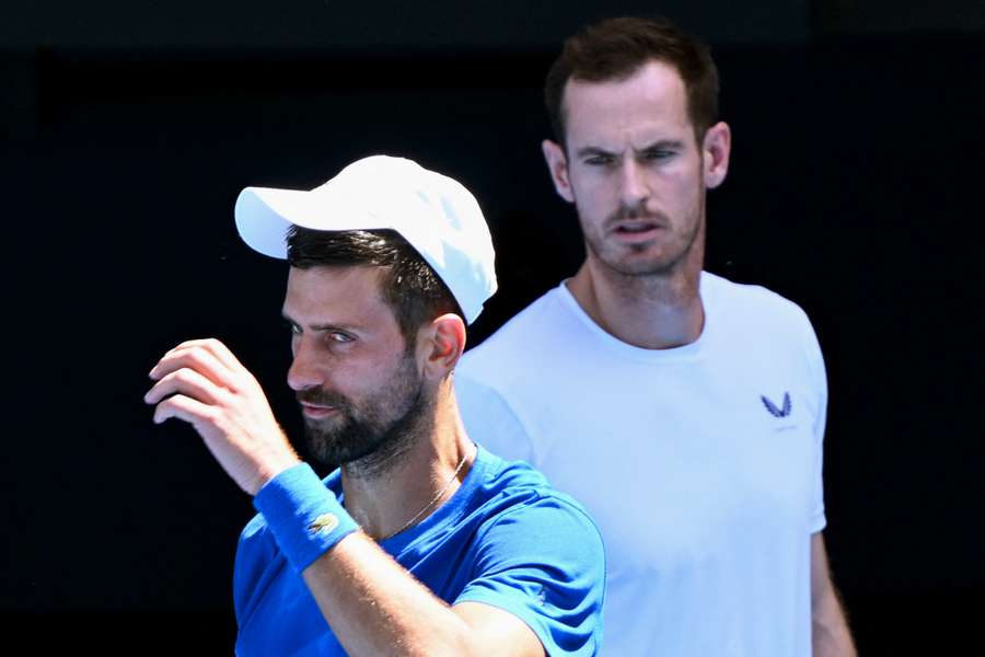 Nova Djokovic e Andy Murray