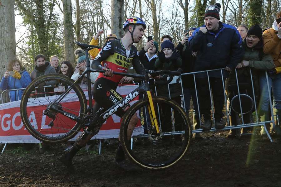 Wout van Aert wint in Zonhoven