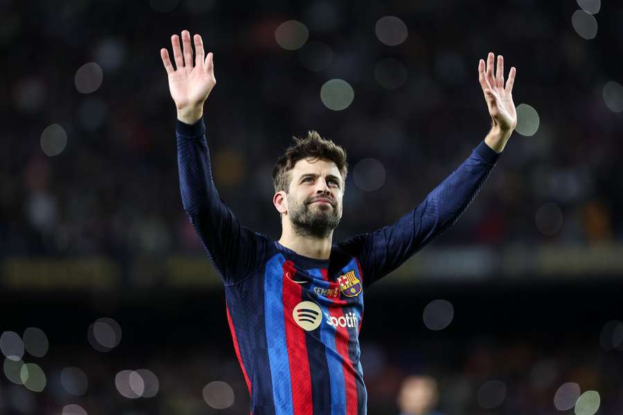 Gerard Pique a jucat ultimul meci din cariera de fotbalist