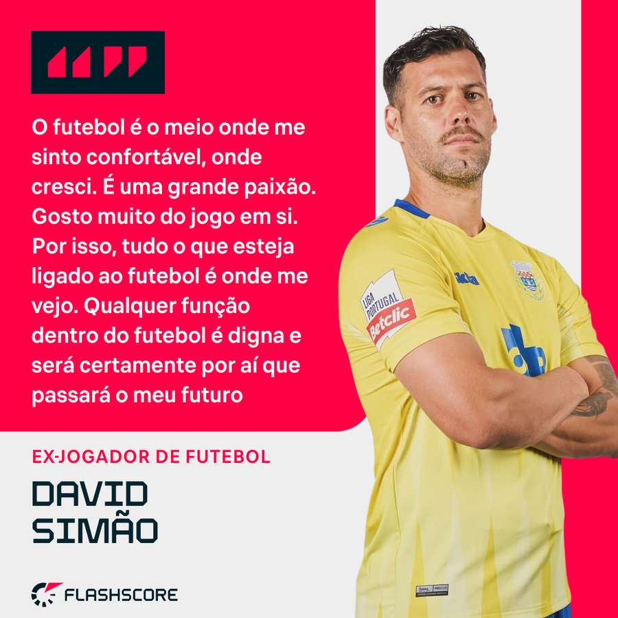 David Simão fala sobre o futuro