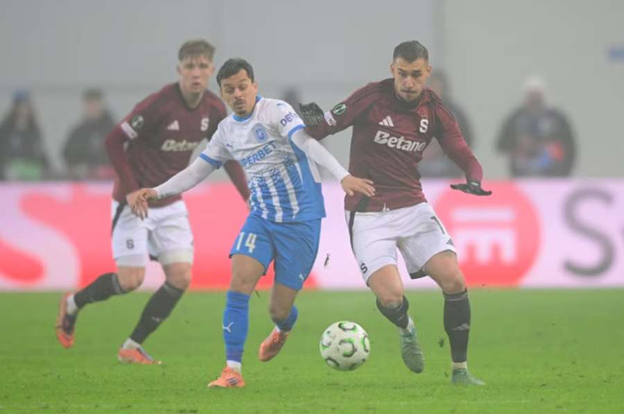 Sparta v utkání Konferenční ligy v Rumunsku zabrala. Sparta v utkání Konferenční ligy v Rumunsku zabrala.