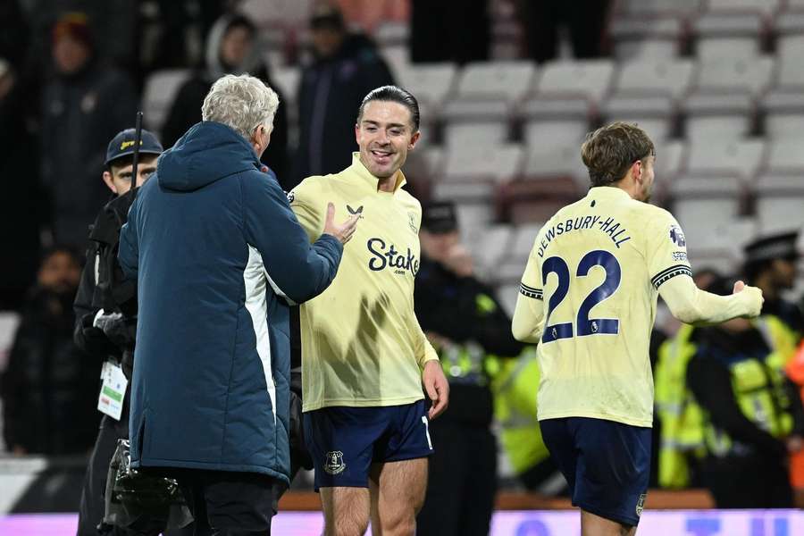 Grealish happy delivering victory to Everton fans: It's all thanks to Moyes