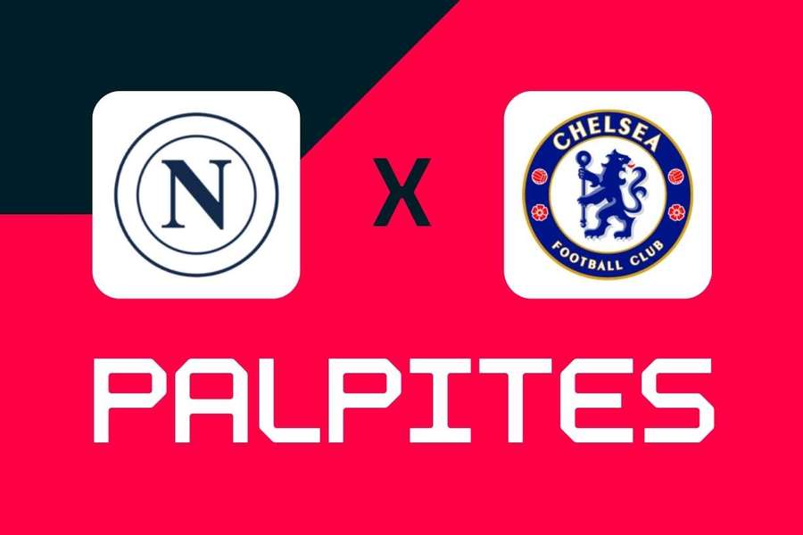 Confira os palpites de apostas para a partida entre Napoli x Chelsea.