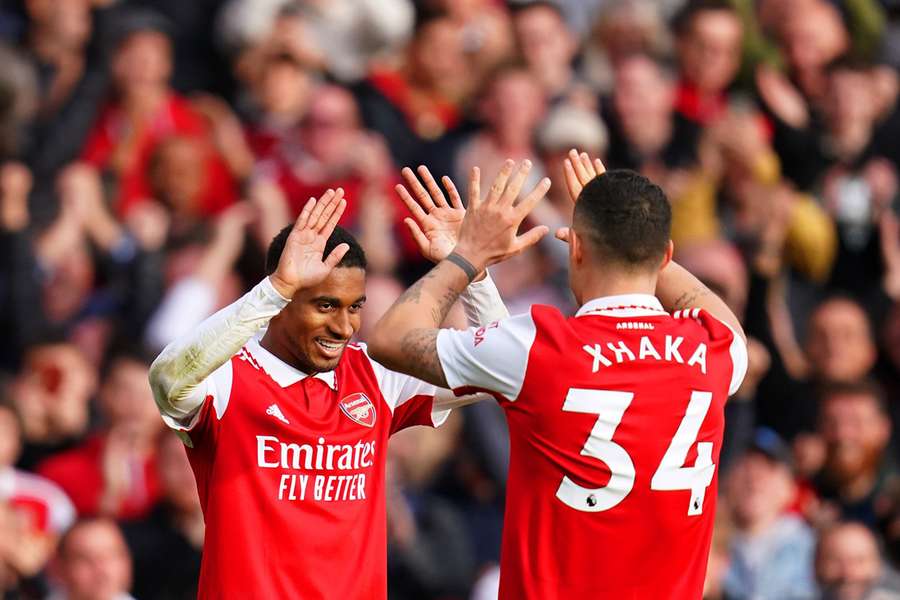 Arsenal crush Forest 5-0 at Emirates as Nelson stars