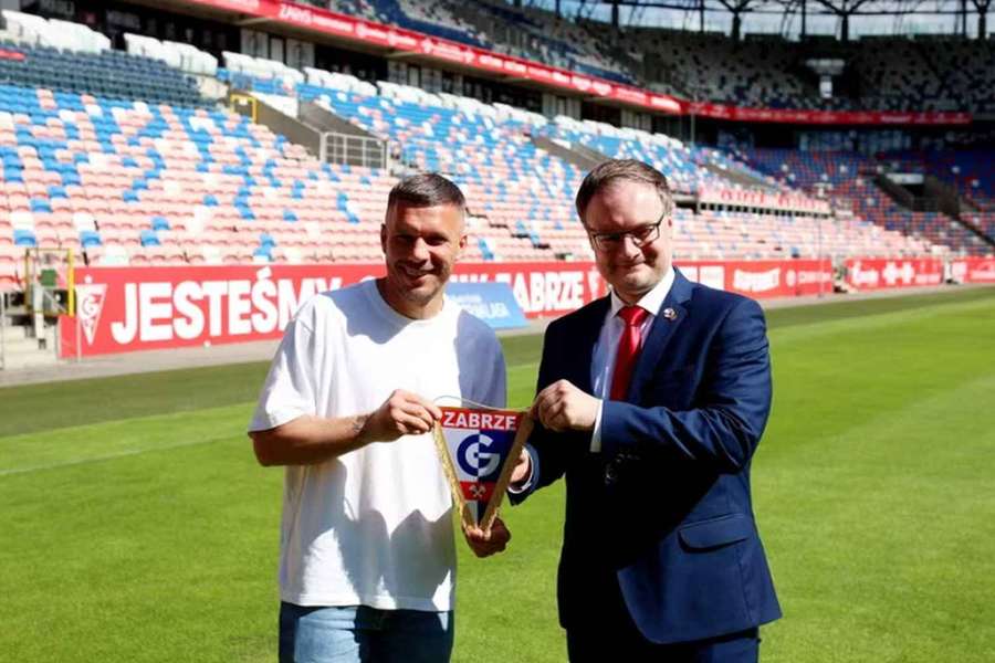 Podolski většinovým majitelem Górniku Zabrze Podolski většinovým majitelem Górniku Zabrze