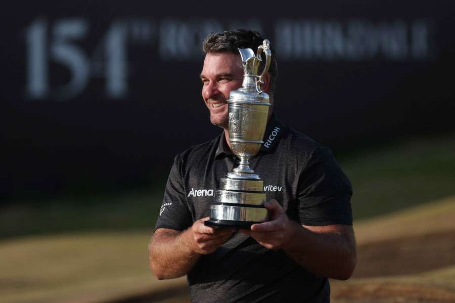 Ryan Fox with the famous Claret Jug after his British Open triumph. Ryan Fox with the famous Claret Jug after his British Open triumph.
