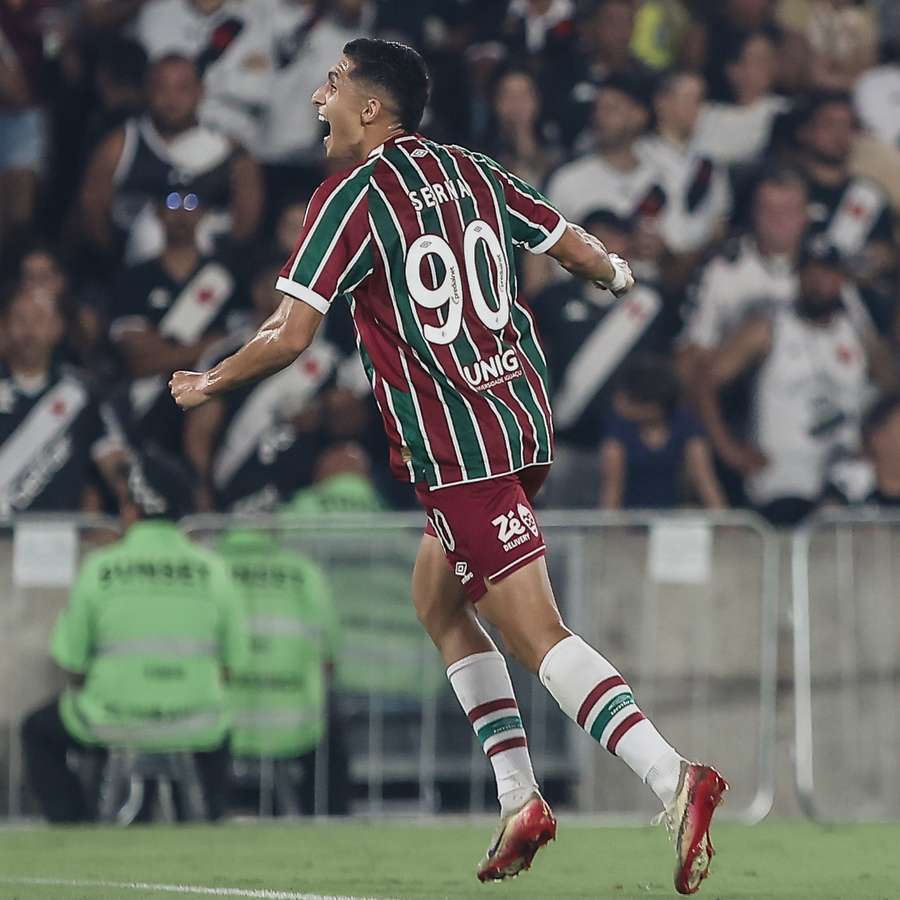 Kevin Serna abriu o placar em Vasco x Fluminense Kevin Serna abriu o placar em Vasco x Fluminense