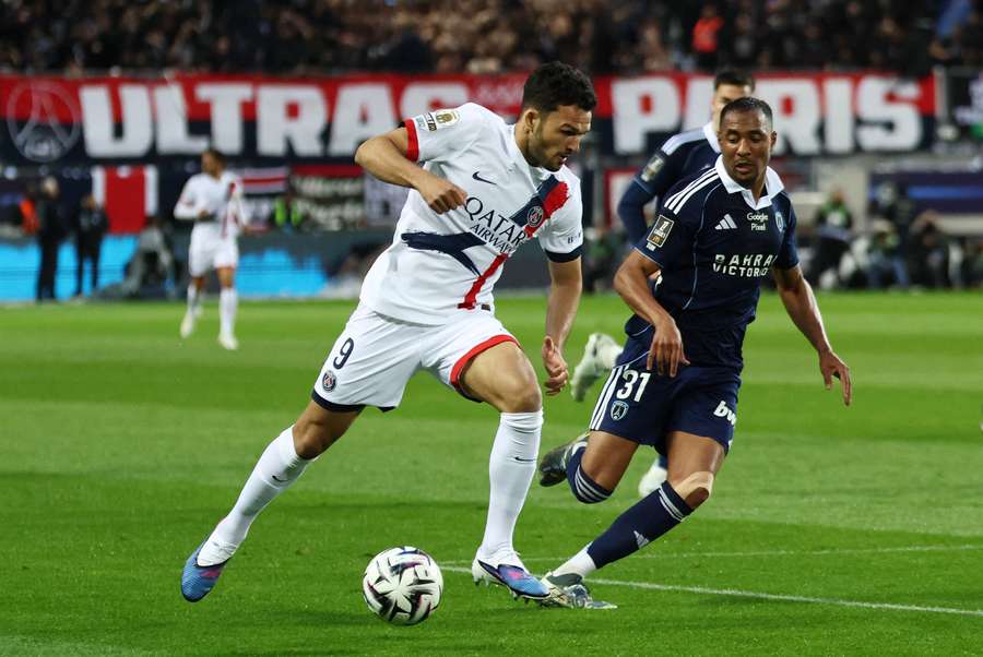 Gonçalo Ramos contre le Paris FC lors de la dernière journée de Ligue 1 Gonçalo Ramos contre le Paris FC lors de la dernière journée de Ligue 1