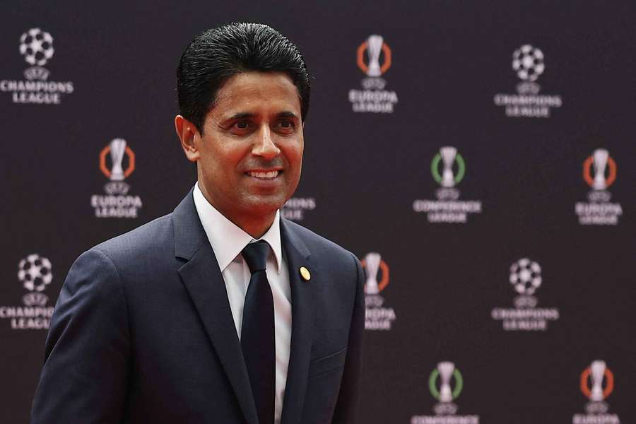 Paris St Germain president Nasser Al-Khelaifi Paris St Germain president Nasser Al-Khelaifi