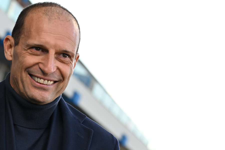 Mister Allegri a jeho povestný úsmev.