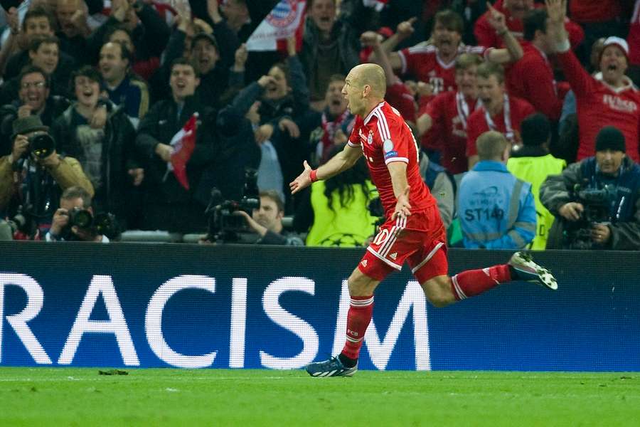 Arjen Robben erzielte das wohl berühmteste Tor der Geschichte deutsch-deutscher Duelle in der Königsklasse