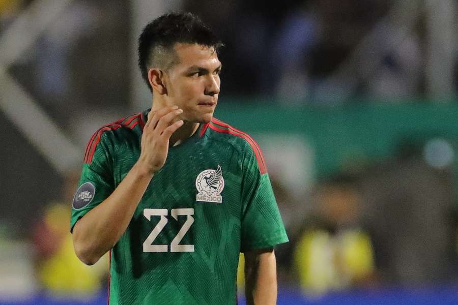 Hirving Lozano heeft met Mexico de halve finales van de Nations League bereikt