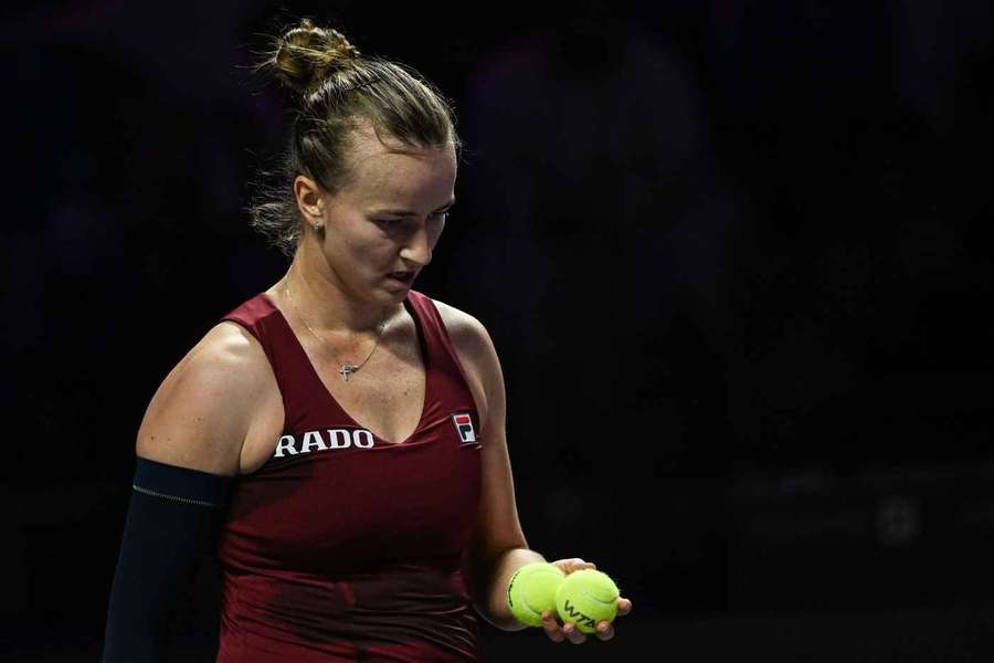 Barbora Krejčíková v prvním zápase po návratu neuspěla.