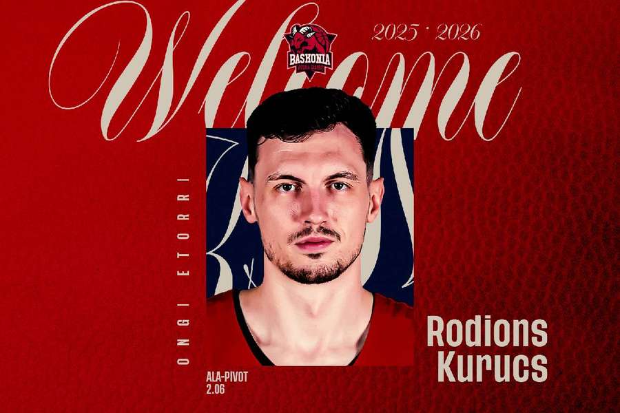 Kurucs, nuevo jugador del Baskonia