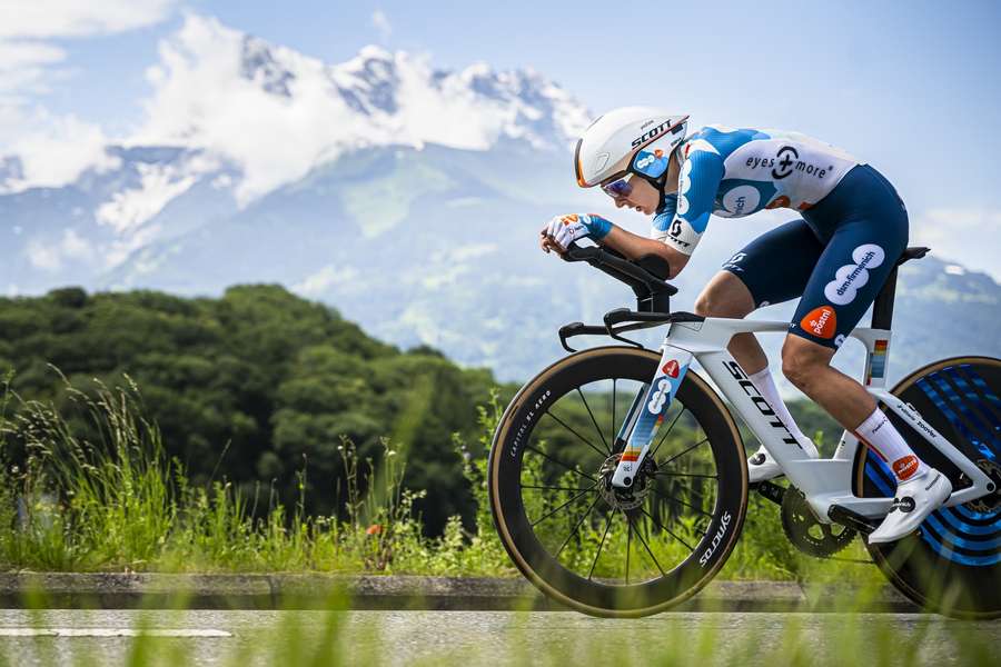 Juliette Labous zal dsm-firmenich leiden tijdens de Giro