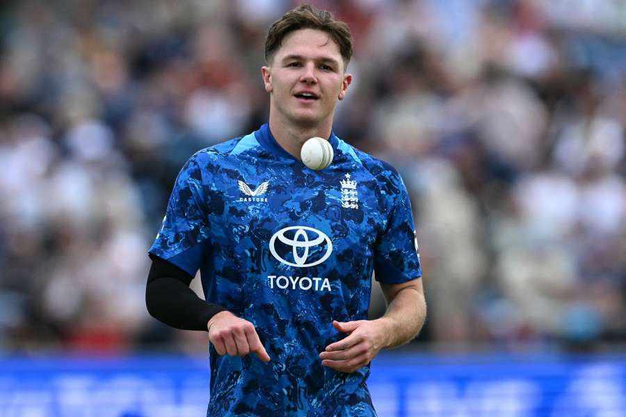 England fast bowler Sonny Baker
