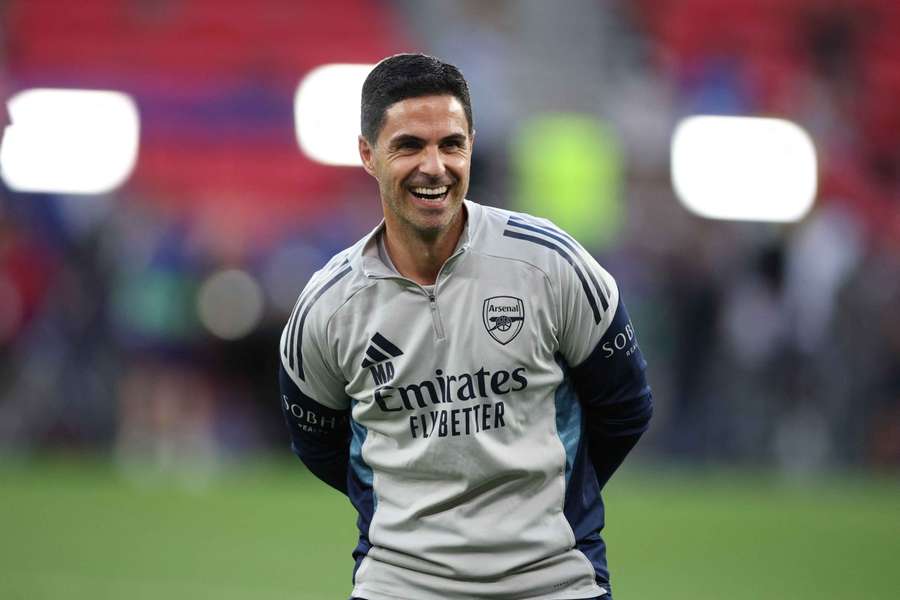 Arsenal boss Mikel Arteta. Arsenal boss Mikel Arteta.