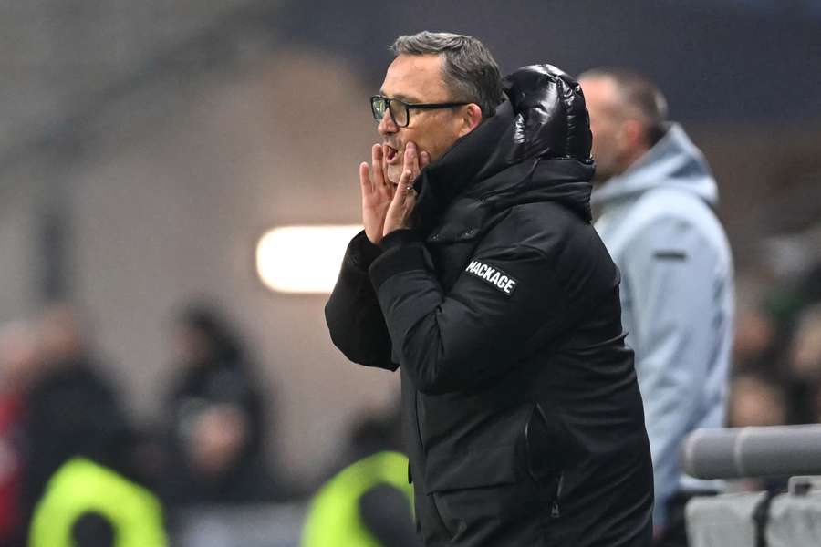 Franck Haise en Le Havre el domingo pasado.