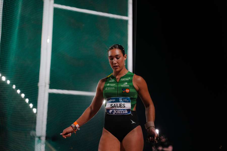 Andrea Sales, campeona de España de martillo