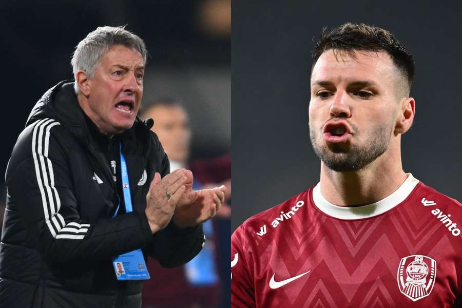 Cristiano Bergodi și Andrei Cordea așteaptă decizia Comisiilor FRF în urma scandalului iscat după derby-ul CFR - U Cluj