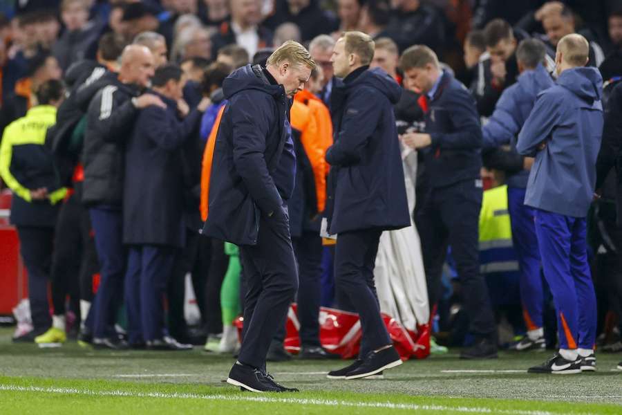 Netherlands' Nations League match with Hungary was eventually restarted after the medical emergency