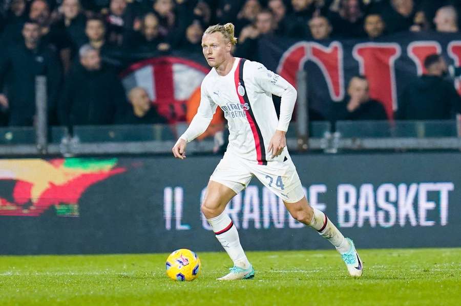 Simon Kjær og Milan vinder snævert i chancefattigt opgør