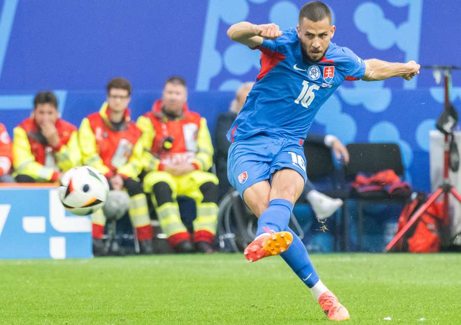 Hancko nastoupil ve všech zápasech Slovenska na Euru.