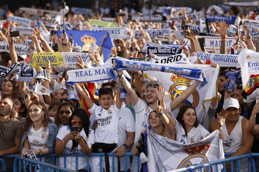 Os madridistas são os mais numerosos na internet