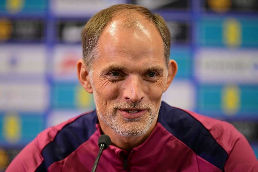 Tuchel en conférence de presse ce vendredi.
