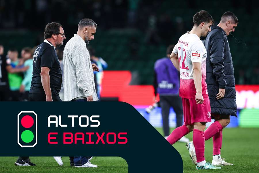 Sporting perdeu pela primeira vez no campeonato