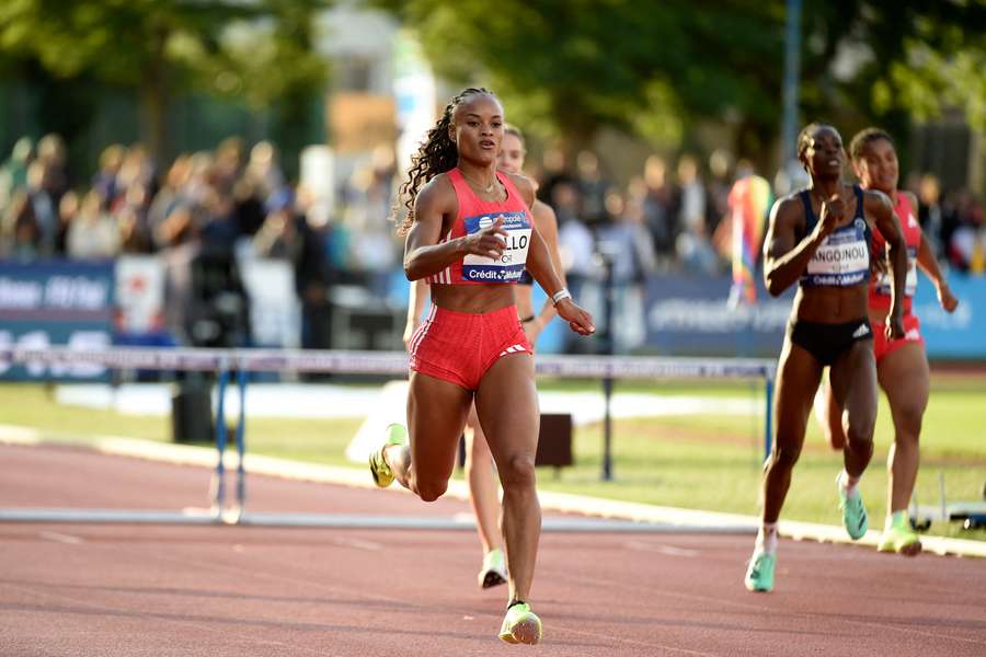 Fatoumata Diallo em prova Fatoumata Diallo em prova