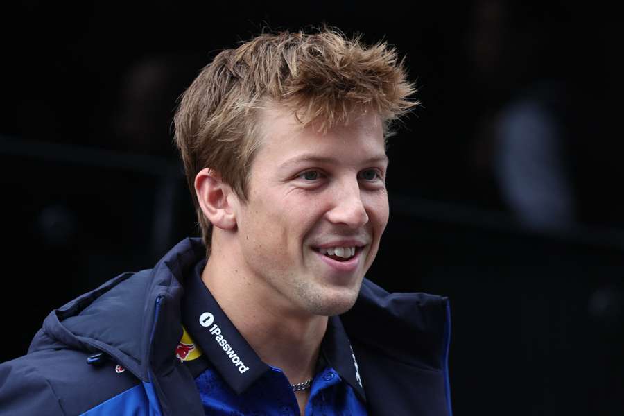 Lawson ahead of the Dutch Grand Prix last month