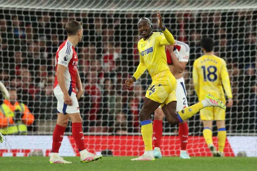 Mateta scored a late equaliser
