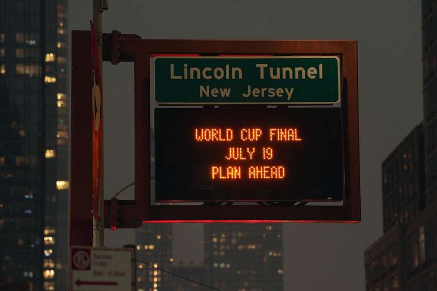 Com um alerta de qualidade do ar, Nova York se prepara para a final da Copa do Mundo 