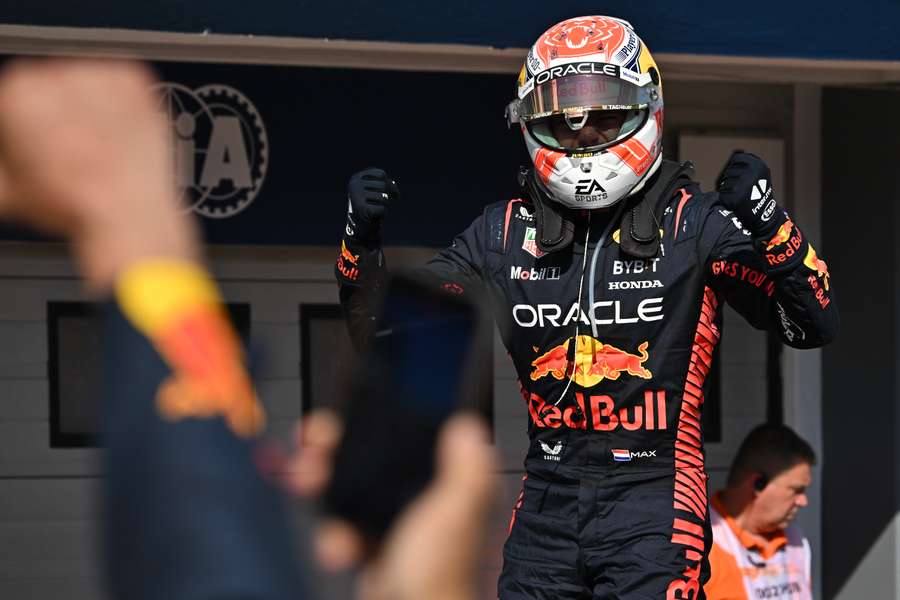 Verstappen celebra su triunfo