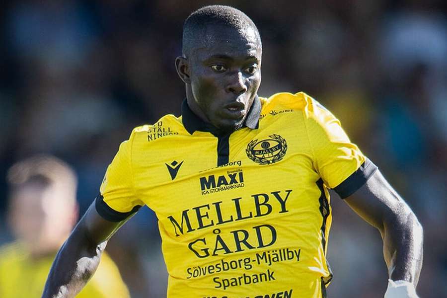 Manneh ao serviço do Mjällby