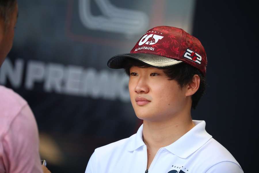 O piloto japonês Yuki Tsunoda disputará sua terceira temporada consecutiva na F1 com a AlphaTauri em 2023