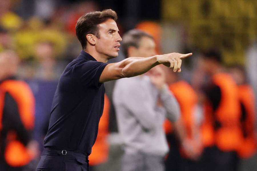 Íñigo Pérez, en Dortmund Íñigo Pérez, en Dortmund