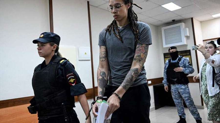 Brittney Griner esteve presa entre fevereiro e dezembro Brittney Griner esteve presa entre fevereiro e dezembro