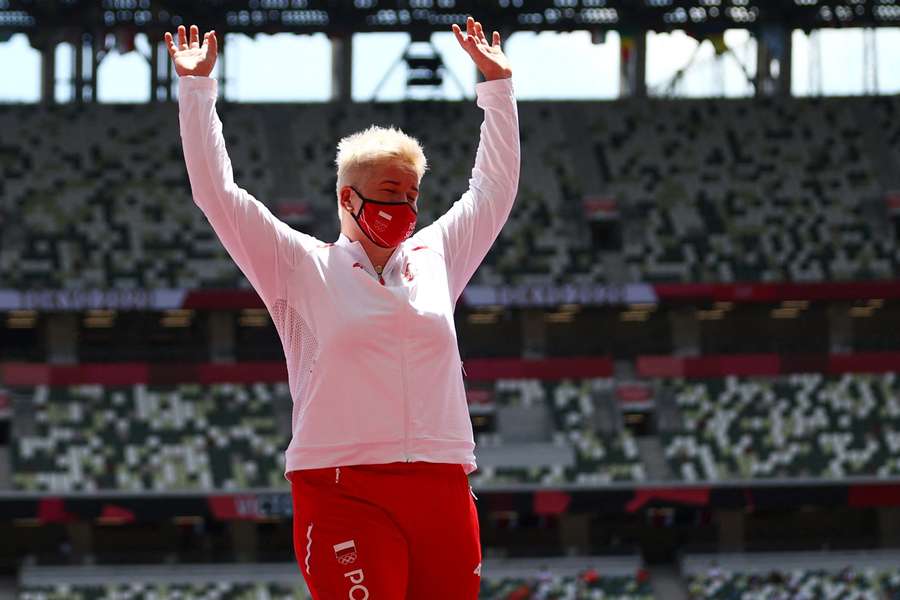 Anita Wlodarczyk ganhou o lançamento do martelo nos últimos três Jogos Olímpicos
