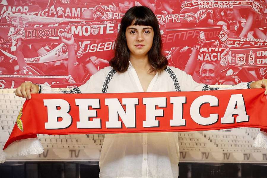 Mafalda Mariano assinou até 2026 com o Benfica