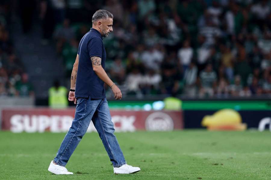 Rui Borges, treinador do Sporting Rui Borges, treinador do Sporting