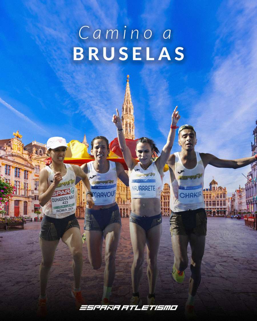 España presenta su preselección para el Campeonato de Europa de ruta de 2025