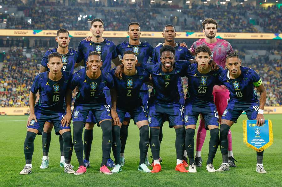 Os titulares do Brasil em Brisbane Os titulares do Brasil em Brisbane