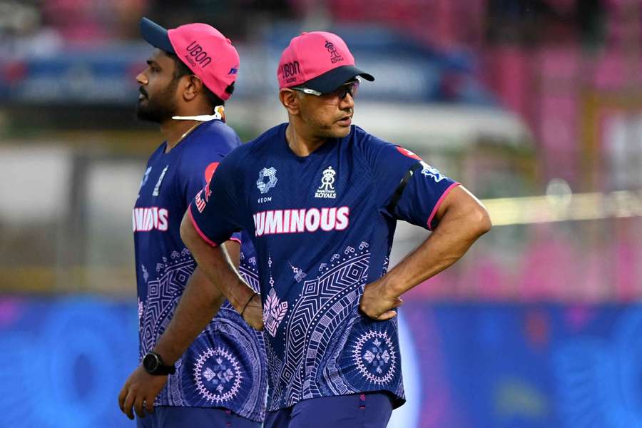 Rahul Dravid during his time with Rajasthan Royals Rahul Dravid during his time with Rajasthan Royals
