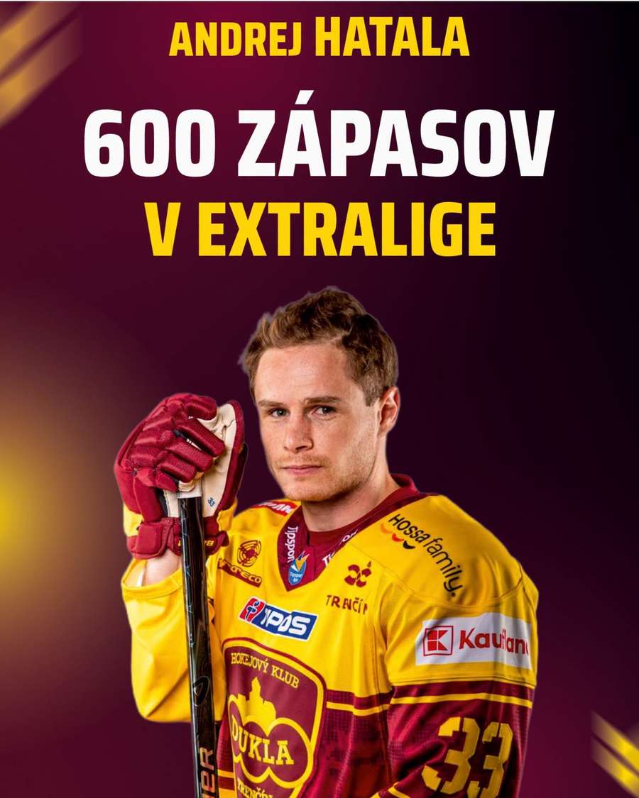 Obranca Hatala odohral špeciálny zápas.
