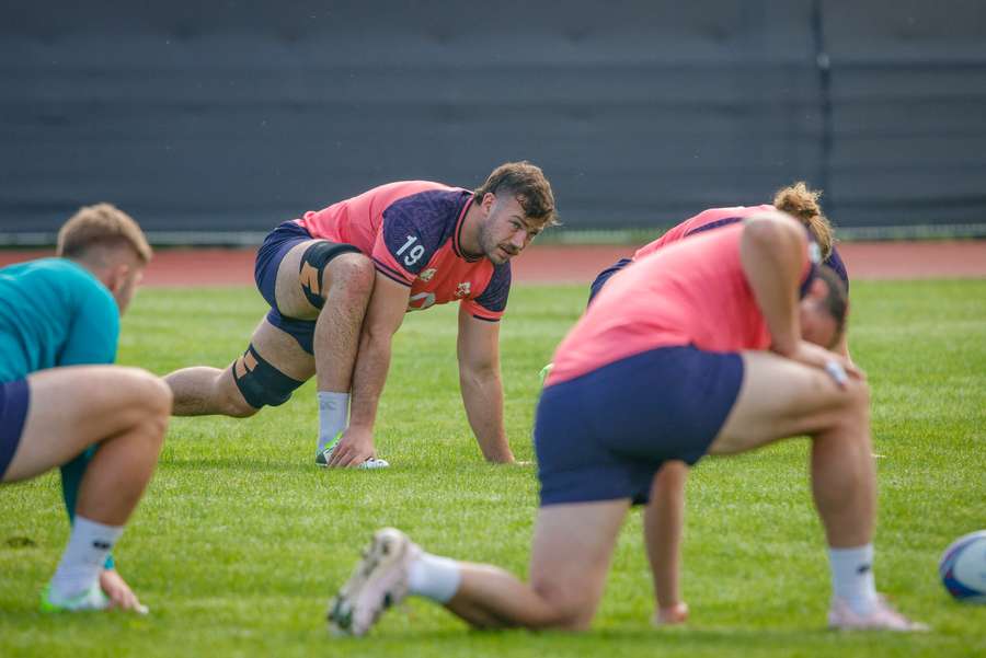 Doris in Ireland training