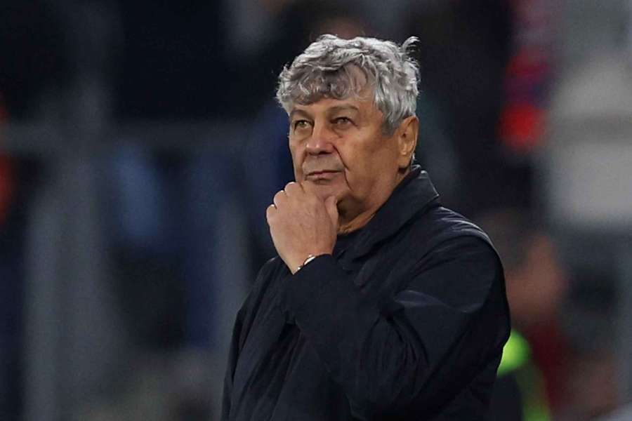 Mircea Lucescu during his time with Dynamo Kyiv