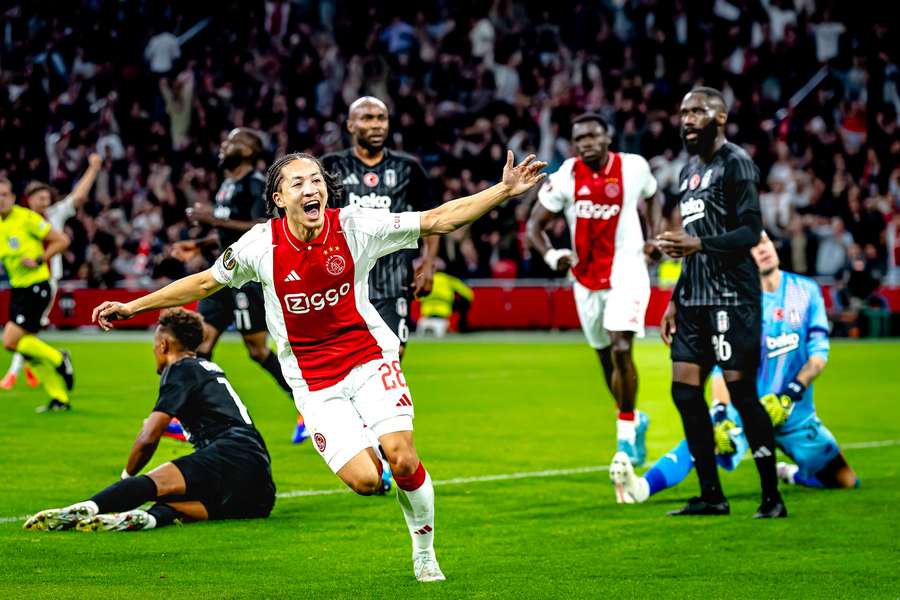 Fitz-Jim zorgde voor de 1-0 in de Johan Cruijff Arena